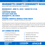 UPHCS and UPHP Marquette County Community Resource Fair